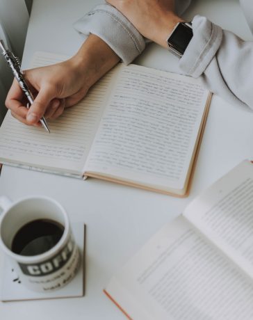 Agenda en notitieboek altijd bij de hand